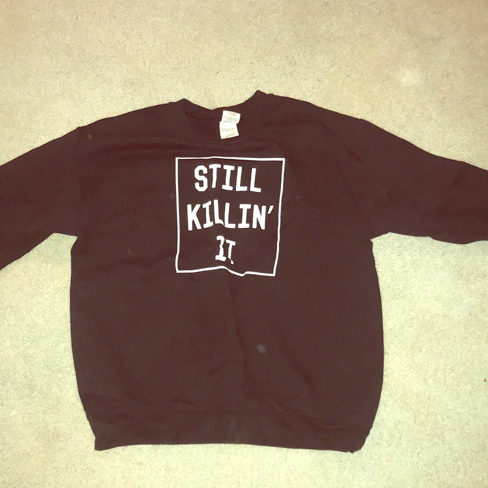 Black sweater